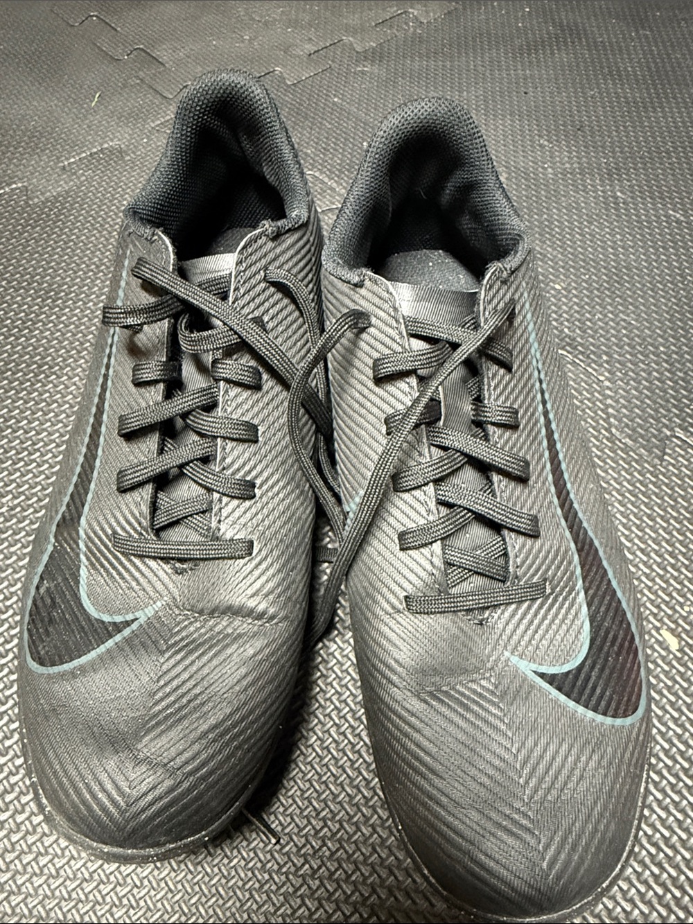 Black Nike Mercurial Futsal Shoes